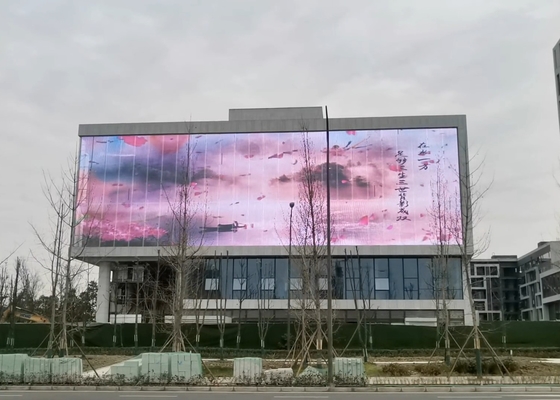 P31.25 Led Transparent Display/Transparent Foldable Digital Led Sign/Transparent Led Video Wall